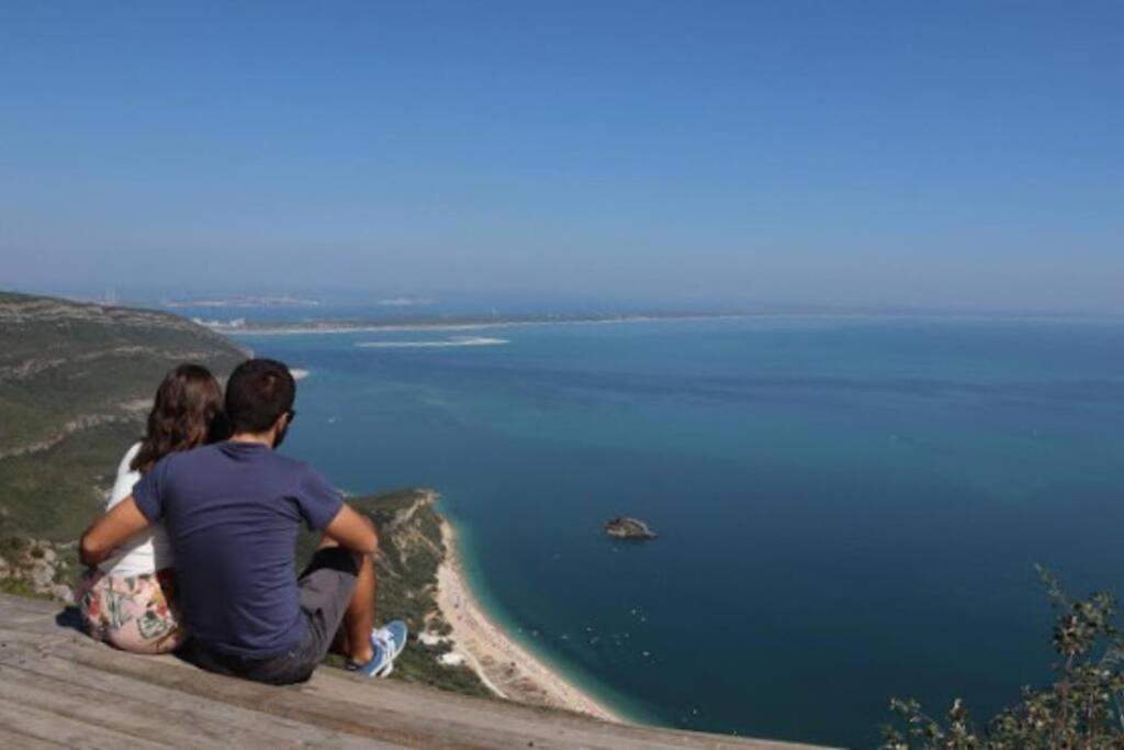 Casa Com Jardim Perto Da Praia Villa Sesimbra Kültér fotó
